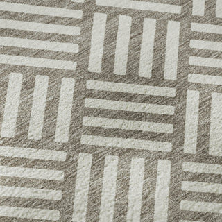 Dalyn The Reserve TR3 Taupe Machine Washable Area Rug Swatch Image
