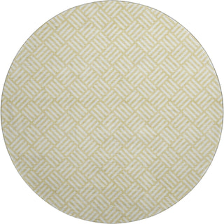 Dalyn The Reserve TR3 Wheat Machine Washable Area Rug Round Main Image