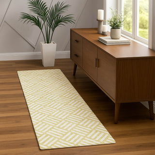 Dalyn The Reserve TR3 Wheat Machine Washable Area Rug Runner Lifestyle Image Feature