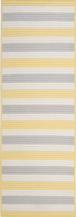 Colonial Mills Stripe It TR39 Yellow Shimmer Area Rug Runner Main Image