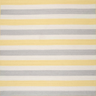 Colonial Mills Stripe It TR39 Yellow Shimmer Area Rug Square MAin Image