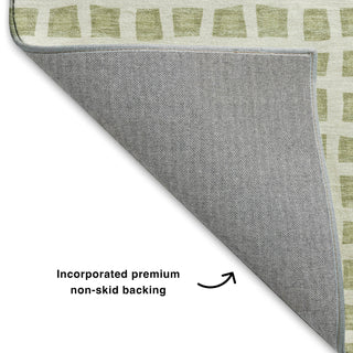 Dalyn The Reserve TR4 Aloe Machine Washable Area Rug Backing Image