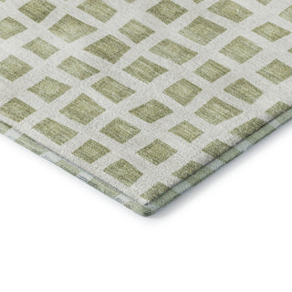 Dalyn The Reserve TR4 Aloe Machine Washable Area Rug Corner Image