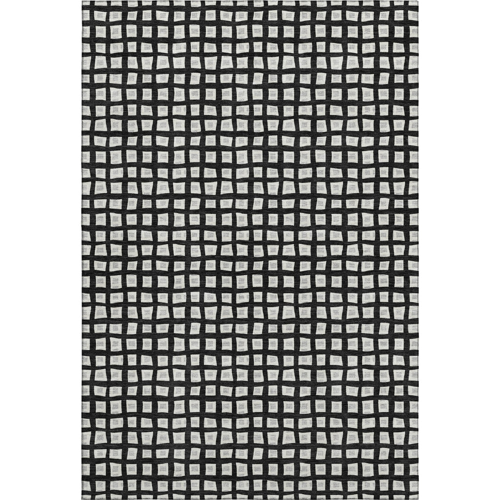 Dalyn The Reserve TR4 Black Machine Washable Area Rug main image