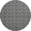 Dalyn The Reserve TR4 Black Machine Washable Area Rug Round Main Image
