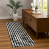 Dalyn The Reserve TR4 Black Machine Washable Area Rug Runner Lifestyle Image Feature