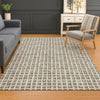 Dalyn The Reserve TR4 Brown Machine Washable Area Rug Lifestyle Image Feature
