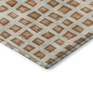 Dalyn The Reserve TR4 Copper Machine Washable Area Rug Corner Image
