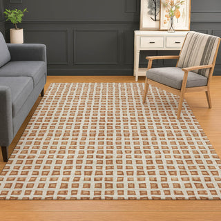 Dalyn The Reserve TR4 Copper Machine Washable Area Rug Lifestyle Image Feature