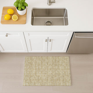 Dalyn The Reserve TR4 Gold Machine Washable Area Rug Scatter Lifestyle Image Feature