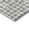 Dalyn The Reserve TR4 Gray Machine Washable Area Rug Corner Image