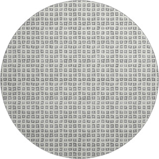 Dalyn The Reserve TR4 Gray Machine Washable Area Rug Round Main Image