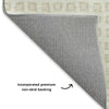 Dalyn The Reserve TR4 Ivory Machine Washable Area Rug Backing Image