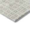 Dalyn The Reserve TR4 Ivory Machine Washable Area Rug Corner Image