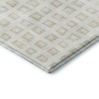 Dalyn The Reserve TR4 Ivory Machine Washable Area Rug Corner Image