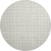 Dalyn The Reserve TR4 Ivory Machine Washable Area Rug Round Main Image