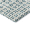Dalyn The Reserve TR4 Teal Machine Washable Area Rug Corner Image
