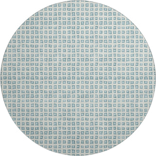 Dalyn The Reserve TR4 Teal Machine Washable Area Rug Round Main Image