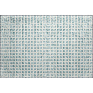 Dalyn The Reserve TR4 Teal Machine Washable Area Rug Scatter Main Image