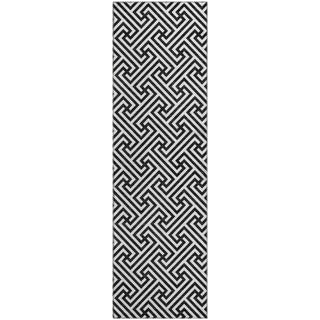 Dalyn The Reserve TR5 Black Machine Washable Area Rug Runner Main Image