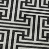 Dalyn The Reserve TR5 Black Machine Washable Area Rug Swatch Image