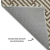 Dalyn The Reserve TR5 Coffee Machine Washable Area Rug Backing Image