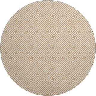 Dalyn The Reserve TR5 Copper Machine Washable Area Rug Round Main Image