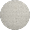 Dalyn The Reserve TR5 Flax Machine Washable Area Rug Round Main Image
