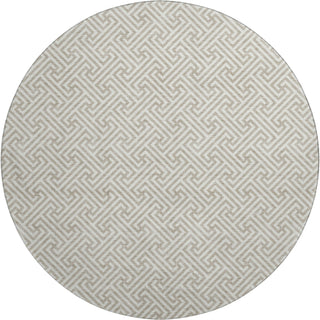 Dalyn The Reserve TR5 Flax Machine Washable Area Rug Round Main Image