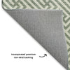 Dalyn The Reserve TR5 Sage Machine Washable Area Rug Backing Image