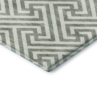 Dalyn The Reserve TR5 Sage Machine Washable Area Rug Corner Image