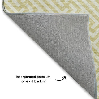 Dalyn The Reserve TR5 Wheat Machine Washable Area Rug Backing Image