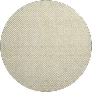 Dalyn The Reserve TR5 Wheat Machine Washable Area Rug Round Main Image
