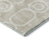 Dalyn The Reserve TR6 Beige Machine Washable Area Rug Corner Image