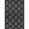 Dalyn The Reserve TR6 Black Machine Washable Area Rug main image