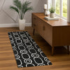Dalyn The Reserve TR6 Black Machine Washable Area Rug Runner Lifestyle Image Feature