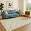 Dalyn The Reserve TR6 Celery Machine Washable Area Rug Lifestyle Image Feature