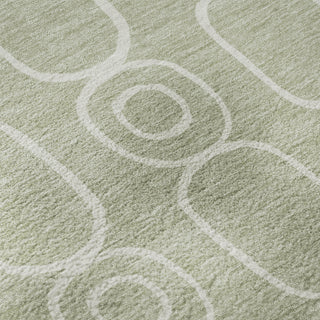Dalyn The Reserve TR6 Celery Machine Washable Area Rug Swatch Image