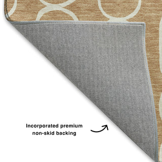 Dalyn The Reserve TR6 Copper Machine Washable Area Rug Backing Image