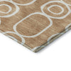 Dalyn The Reserve TR6 Copper Machine Washable Area Rug Corner Image