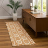 Dalyn The Reserve TR6 Copper Machine Washable Area Rug Runner Lifestyle Image Feature