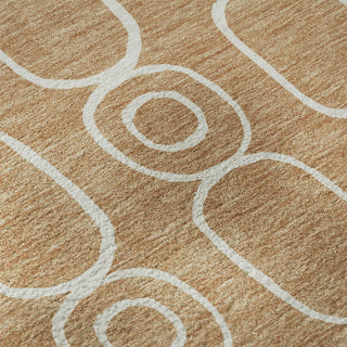 Dalyn The Reserve TR6 Copper Machine Washable Area Rug Swatch Image