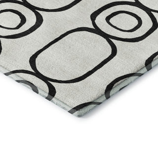 Dalyn The Reserve TR6 Ivory Machine Washable Area Rug Corner Image