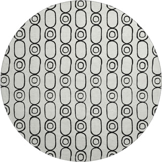 Dalyn The Reserve TR6 Ivory Machine Washable Area Rug Round Main Image