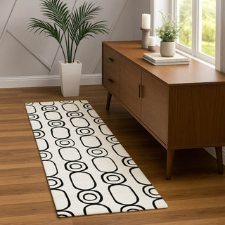 Dalyn The Reserve TR6 Ivory Machine Washable Area Rug Runner Lifestyle Image Feature