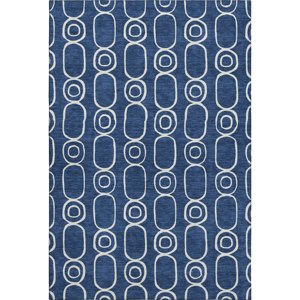 Dalyn The Reserve TR6 Navy Machine Washable Area Rug main image