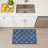 Dalyn The Reserve TR6 Navy Machine Washable Area Rug Scatter Lifestyle Image Feature