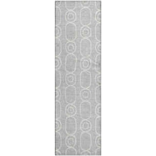 Dalyn The Reserve TR6 Silver Machine Washable Area Rug Runner Main Image