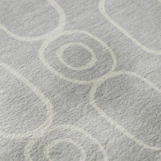 Dalyn The Reserve TR6 Silver Machine Washable Area Rug Swatch Image