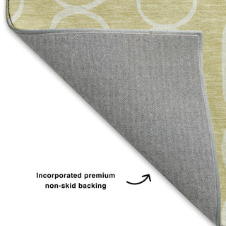 Dalyn The Reserve TR6 Wheat Machine Washable Area Rug Backing Image